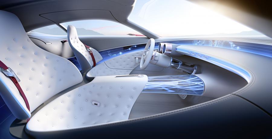 Интерьер Vision Mercedes-Maybach 6 2016 года  (фото 15 из 29)
